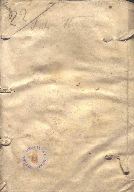 ECONOMIA DEI SERMONI. FRANCESCO CANOFILO DA SANGRENFIS. 1551