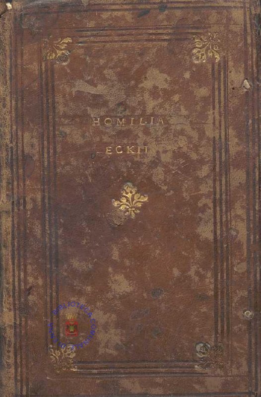 HOMILIA. D.IOANNIS ECKII. TOMUS TERTIUS