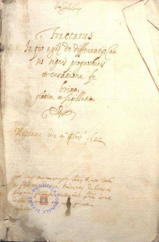 DE FEBRIBUS TRACTATUS IN QUO DE DIFFERENTIIS CAUSIS SIGNIS PROGNOTICIS ET CURATIONE