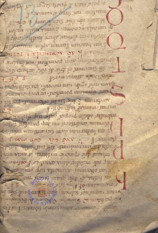 ANTICO MANOSCRITTO RELIGIOSO.1513
