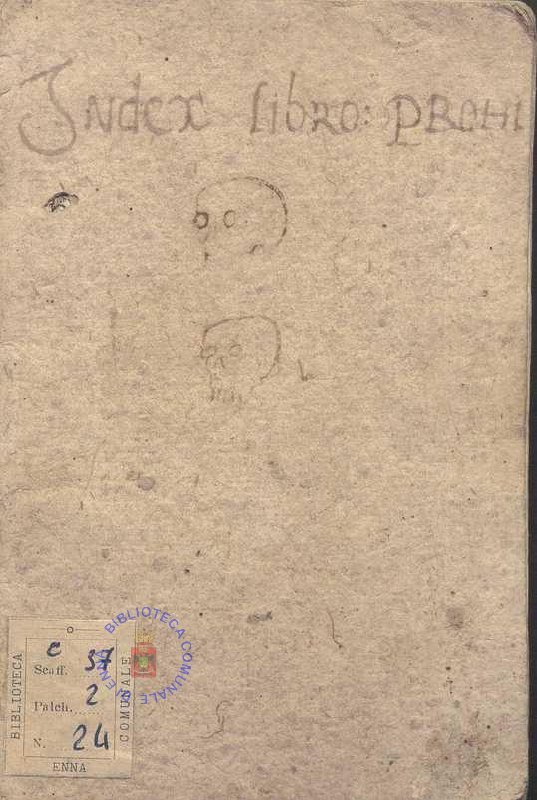 INDEX LIBRORUM PROHIBITORUM SACRA CONGREGAZIONE DELL’INDICE. 1581