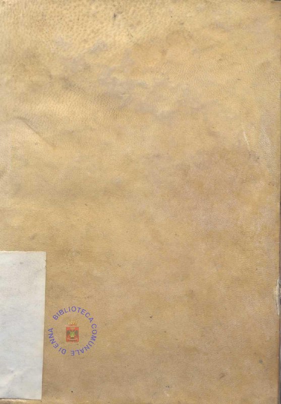C.M.17. I. 5 - VOCABOLARIO DEGLI ACCADEMICI DELLA CRUSCA COMPENDIATO. 1729-1741. TOMO I A-C