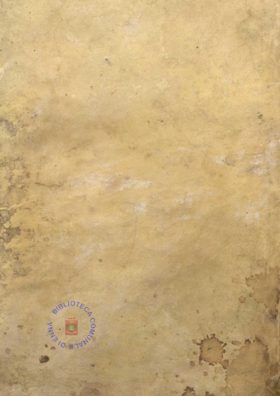 C.M.9.B.10 - VITE DEI SANTI SICILIANI. OPERA POSTUMA DEL REVERENDO PADRE OTTAVIO GAETANI. XVI-XVII. TOMO 1