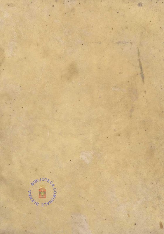 C.M. 17. H. 27 - ALLE RIFLESSIONI SU L’ECONOMIA E L’ESTRAZIONE DE’ FRUMENTIO DELLA SICILIA. COMMENTARIO DI GIANAGOSTINO DE COSMI. 1786