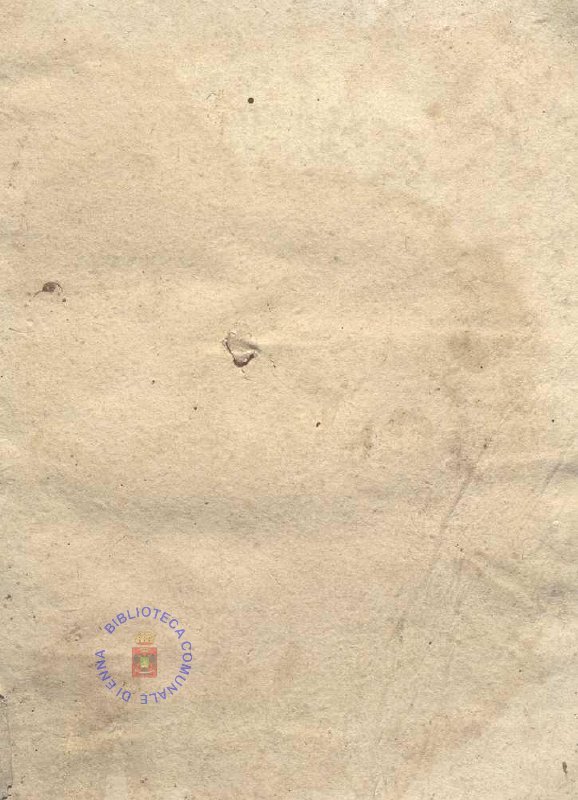 C.M. 14. E. 2 - DISSERTATIO BIBLICO-PHYSICA. P. BENEDETTO PLAZZA. 1734