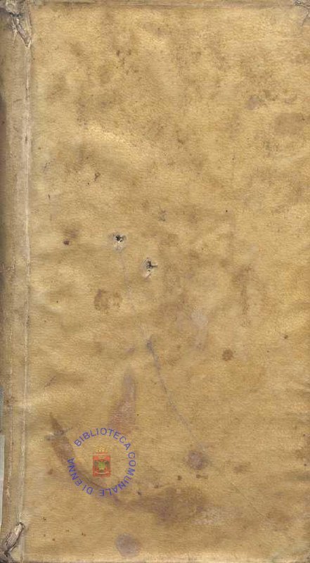 C.M. 11. E. 1 - MEMORIA STORICA DELLA PESTE DI MESSINA. TURRIANO ORAZIO. 1743