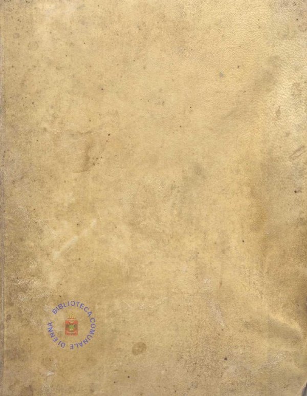 C.M. 18. G. 7 - TRACTATIO DE MONALIBUS. FRANCISCO PELLIZZARIO. 1765