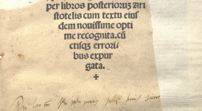 COLUMNA, AEGIDIUS, EXPOSITIO SUPER LIBROS ELENCHORUM ARISTOTELIS. (SEGUE) AUGUSTINUS DE MESCHIATIS, QUAESTIO DE MEDIO DEMONSTRATIONIS.VENEZIA 1496