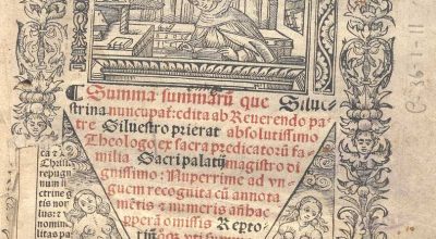 SUMMA SUMMARUM QUAE SILVESTRINA NUNCUPATUR. PADRE SILVESTRO PRIERAS. 1528