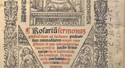 ROSARIUM SERMONUM. B.DE BUSTIS. 1525
