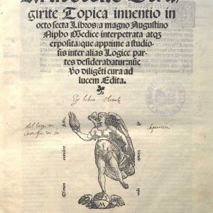 C.36.2.3 - TOPICA DI ARISTOTELE, HIPHO DIEDICE 1535