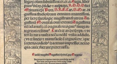 IL LIBRO DI GREGORIO DA RIMINI,DOTTORE AUTENTICO E TEOLOGO. FRATE AGOSTINO DA MONTIFALCONE