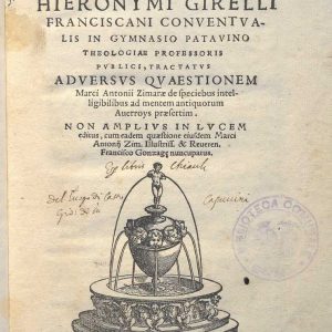 C.36.3.11 - ADVERSUS QUAESTIONEM,HIERONIMI GIRELLI