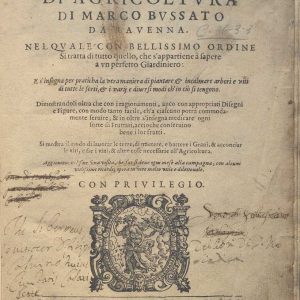 C.36.3.3 - GIARDINO DI AGRICOLTURA DI MARCO BUSSATO DA RAVENNA