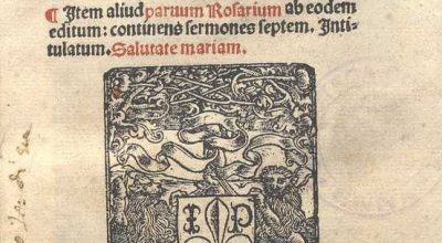 ROSARIUM AUREUM MYSTICUM. GUILLAUME PEPIN. 1520