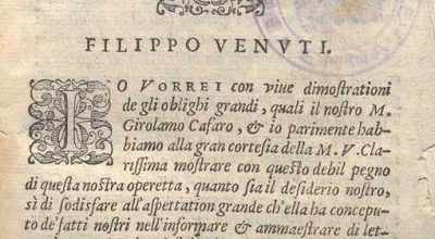 DIZIONARIO VOLGARE-LATINO. FILIPPO VENUTI. 1579