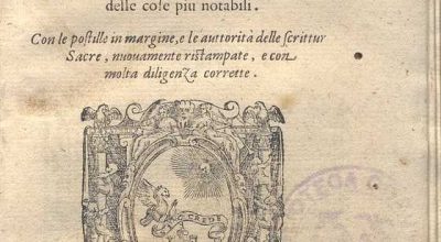 PREDICHE DE REVERENDIIS. MONS. CORNELIO MUSSO DAPIACENZA, VESCOVO DI BITONTO. 1570