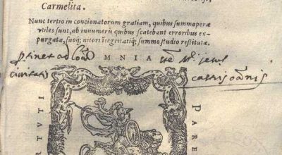 OMELIE E COMMENTARI CHE SI E’ SOLITI LEGGERE DALL’AVVENTO DEL SIGNORE FINO ALLA DOMENICA DI RESURREZIONE.R.L. MARIA VERRATO FERRARIENSI. 1571