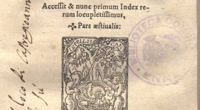 SERMONI SIA SUL TEMPO CHE SUI SANTI. 1541