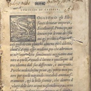 C.37.2.7 - GENEALOGIA DEGLI DEI. G.BOCCACCIO.1547