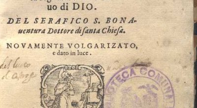 TRATTATO DELL’HUOMO INTERIORE. S. BONAVENTURA. 1590