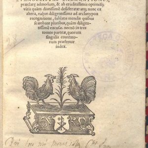 C.37.3.2 - IN QUATTUOR EVANGELISTAS ENARRATIONES. DENIS LE CHARTR. 1541