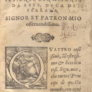 C.37.3.22 - CAPRICCI MEDICINALI. L. FIORAVANTI. 1568