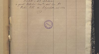 Corso di lezioni di filosofia dettato in questo colleggio di studi nel 1861