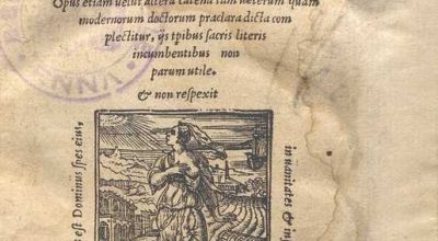 C.34.2.19 – ALTRI ECCELLENTI COMMENTI SU TUTTI I VANGELI. VOLUME QUINTO. MARIA VERRATUS FERRARIENSIS CARMELITA. 1554