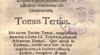 C.34.2.24 – HOMILIARUM TOMUS TERTIUS. F. HENRICI HELMESII GERMIPOLITANI. 1556