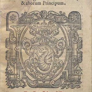 C.34.3.1 - KALENDARIUM GREGORIANUM. SENA AUTORE. 1582