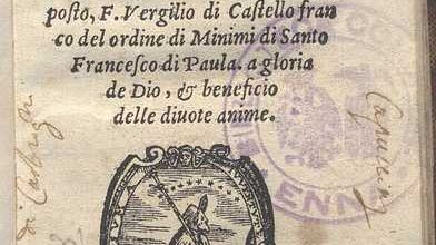 C.34.3.13 – BREVE ESPOSIZIONE SOPRA IL PADRE NOSTRO. F. VIRGILIO DI CASTELFRANCO.1569
