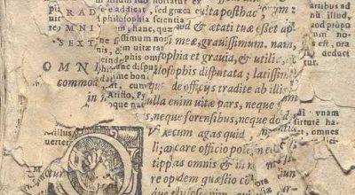 C.34.3.7 – DE OFFICIIS DI CICERONE. 1592