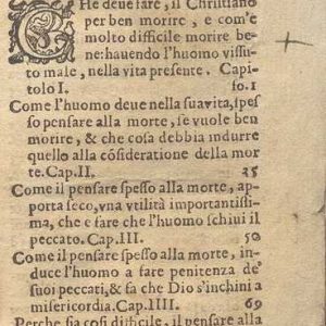 C.34.a.1.5 - RICORDO DEL BEL MORIRE.F. LOMBARDUS. 1583