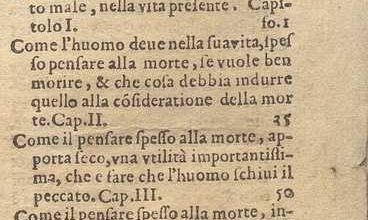 C.34.a.1.5 – RICORDO DEL BEL MORIRE.F. LOMBARDUS. 1583