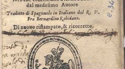 C.34.a.1.10 – ORATIONI. LUIGI GRANATA.1579