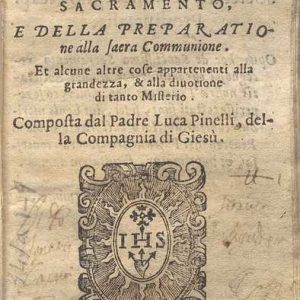 C.34.a.1.9 - MEDITATIONI. P. LUCA FINELLI. 1599