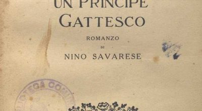 SEZ. SAV. 14 – GATTERIA. NUOVA STRANISSIMA STORIA DI UN PRINCIPE GROTTESCO. NIN0 SAVARESE. 1925