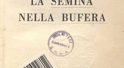 SEZ. SAV. 19 – LA SEMINA NELLA BUFERA. NINO SAVARESE. 1960