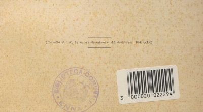 SEZ. SAV. 41 BIS – TINOCO, DRAMMA IN QUATTRO QUADRI. NINO SAVARESE. 1941