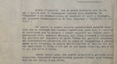 SEZ.SAV. 35.1.256 – LETTEREDOCUMENTI DI NINO SAVARESE