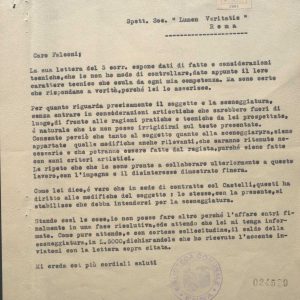 SEZ.SAV. 35.1.257 - LETTEREDOCUMENTI DI NINO SAVARESE