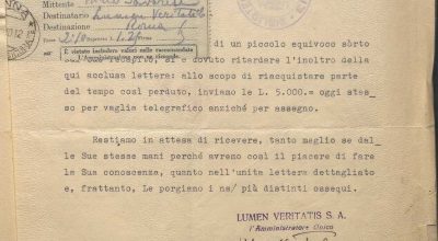 SEZ.SAV. 35.1.268 – LETTEREDOCUMENTI DI NINO SAVARESE