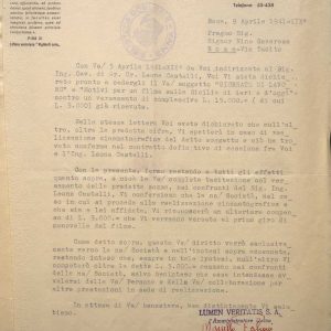 SEZ.SAV. 35.1.269 - LETTEREDOCUMENTI DI NINO SAVARESE