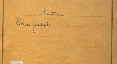 SEZ.SAV. 35.1.280 – TERRE PERDUTE. DRAMMA IN DUECQUADRI. NINO SAVARESE