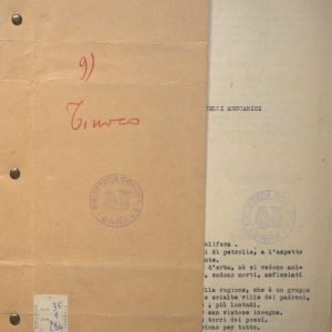 SEZ.SAV. 35.1.284 - TINOCO. QUATTRO QUADRI. NINO SAVARESE