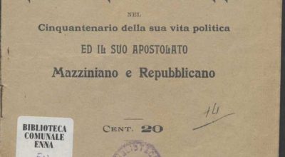 EN.1.7.38-54 – NAPOLEONE COLAJANNI, LETTERE, LIBRI, RIVISTE