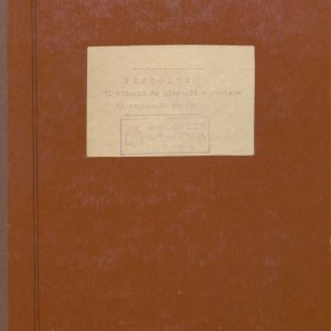 M.35.2.167 - RACCOLTA DI RITAGLI DI GIORNALE DI ARGOMENTO VARIO tra CUI IL PREMIO PITTURA “PAOLO VETRI” E “TRE GRAZIOSISSIME LEGGENDE POPOLARI CHE SI LEGGEVANO NELLE CASE DI CASTROGIOVANNI”