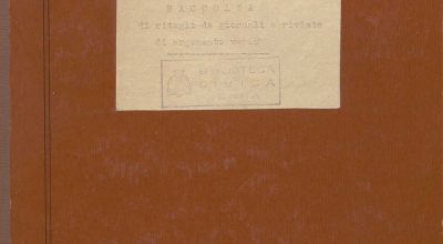 M.35.2.167 – RACCOLTA DI RITAGLI DI GIORNALE DI ARGOMENTO VARIO tra CUI IL PREMIO PITTURA “PAOLO VETRI” E “TRE GRAZIOSISSIME LEGGENDE POPOLARI CHE SI LEGGEVANO NELLE CASE DI CASTROGIOVANNI”
