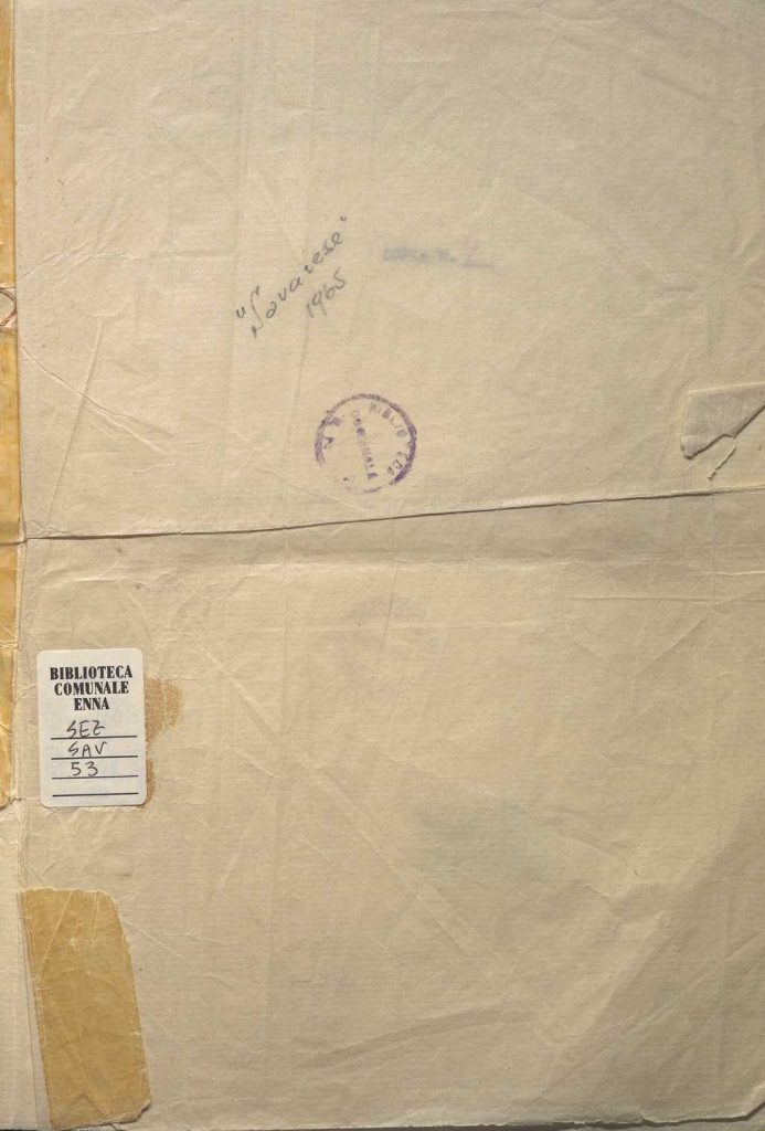 SEN.SAZ. 53 – IDEOLODIA E ARTE IN NINO SAVARESE. EMILIO PESCE